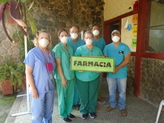 Pharmacy team - Terry, Jacy, John, Mindy, Estuardo, and William